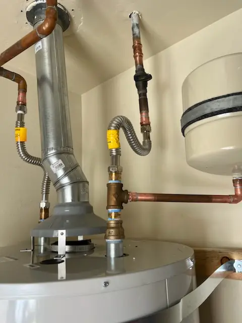 Water heater installation and plumbing repair in Portuguese Bend